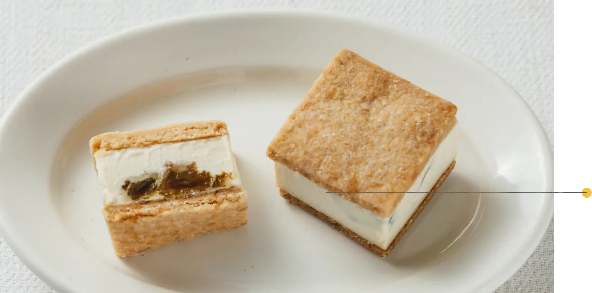 ヴィーガンバターサンド