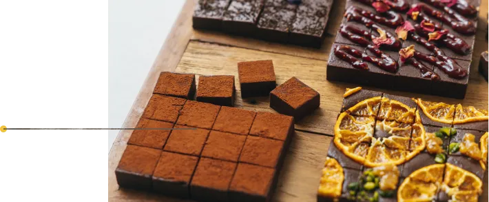 ヴィーガン生チョコレート